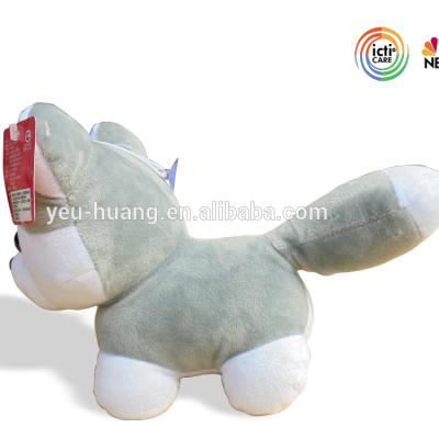 China Custom Sasha Pretty Plush Stuffed Plush Toy OEM Nadia Husky Plush Toy Manufacturer Factory Supplier for sale