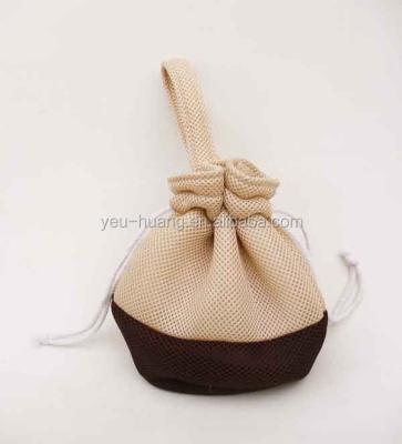 China Fashion custom plush or any fabric drawstring bag maker supplier factory maker for sale