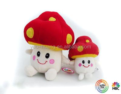 China Polyester Mashroom Red Plush Ornament Stuffed Plush Hanging Toy Manufacturer Supplier Factory Manufacturer for sale