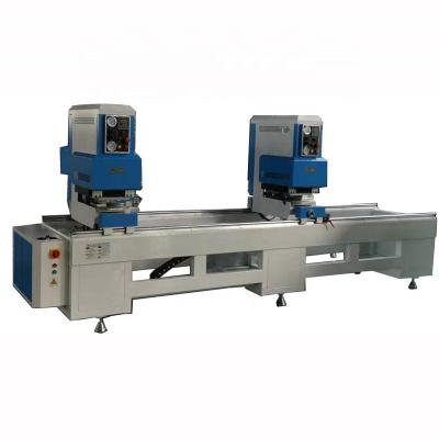 China Building Material Shops Upvc Window Netting 2 Corner Welder Double Head Pvc Window Welding Machine for sale