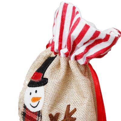 China 2020 Drawsting Tote Bags For Candy Christmas Gift Bags Nonwoven Drawstring Bag for sale