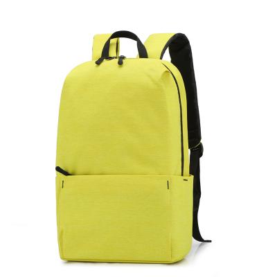 China Anti-theft Custom LOGO MI Dazzle Small Color Men And Women Student Portable Backpacks for sale