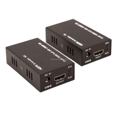 Chine HD MI RJ45 Network LAN Extender with IR & POC Function 60M HD to RJ45 Cable Converter Repeater by Cat 5e Cat 6 1080P à vendre