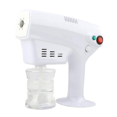 China Convenient/high efficient OEM 1200w automizing nano sanitizer machine portable spray gun pistola sanitizante for disinfection for sale