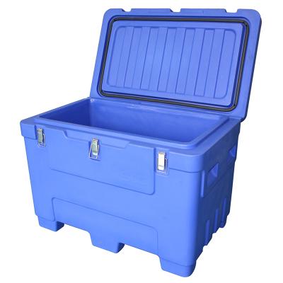 China Professional Freshness Preservation 240L LLDPE Food Grade Dry Ice Cool Box Dry Ice Storage Box Medicine For Vaccine Transport for sale