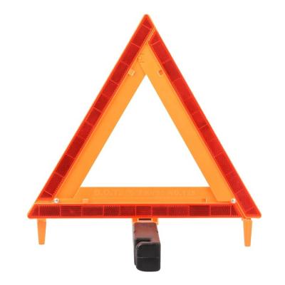 China Professional Collapsible Emergency Reflective Safety Dot Triangle ABS+PMMA Warning Triangle ABS+PMMA for sale