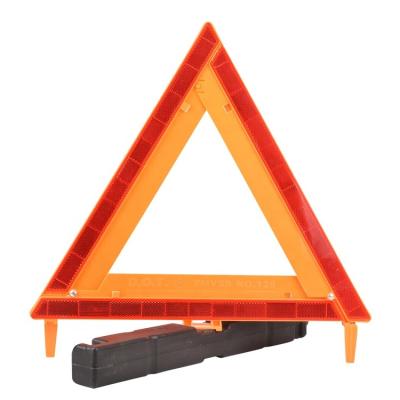 China Car Rescue Tool Car Triangle Warning Sign Safety Reflector Triangle Warning Labels for sale