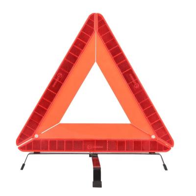 China PS E-MARK Car Triangle Warning Road Safety Sign Red Reflective Warning Triangle for sale