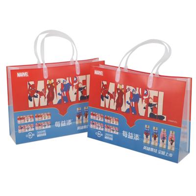 China Custom Printed Handled Logo Design Handle Plastic Gift Apparel Package Shopping Bag for sale