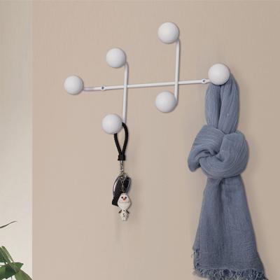 China DISPLAY New Design Modern Decorative Fabric Hangs Wall Mounted Clothing Hanger Rack for sale