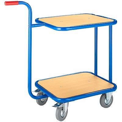 China Storage Table Cart Platform Cart With 150KG Capacity Heavy Duty Carts Hand Push for sale