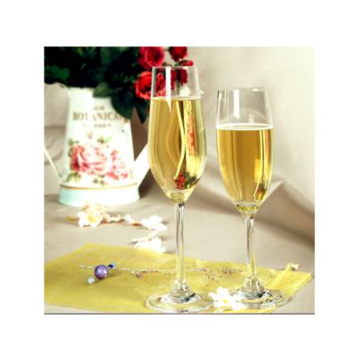 China Low Price High Quality Professional Made Wine Glass Champagne Glass Wedding Birthday Modern Flute Glass for sale