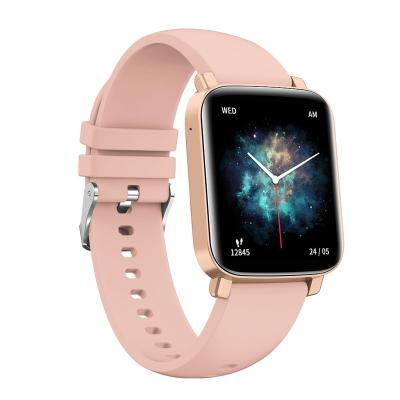 China 10MM Touch Screen Design Fashion Lady SMA F8 Smart Watch Bluetooth Call SpO2 24/7 Call Slim Heart Rate Monitoring Women Smart Watch for sale