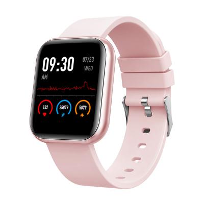 China Heart Rate Blood Oxygen Detection SMA V1 Smart Watch Lady Smart Watch 7/24 Touch Screen Fashion Health Care For Women for sale