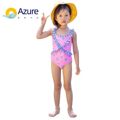 China Plus Size Customized OEM children's swimsuit girls' swimsuit one-piece bikini for sale