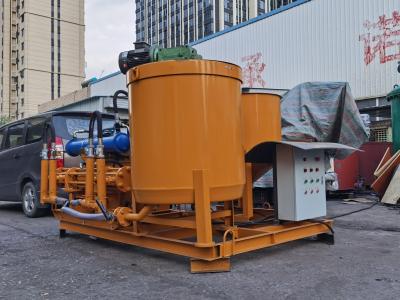 Κίνα 7 MPa Piston Grout Pump Station Pumps With Cement Mixing Storage Barrels προς πώληση