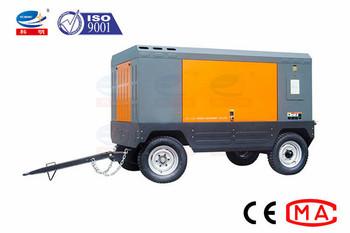 China Versatile dieseluchtcompressor met een druk van 0,8-1,7 Mpa voor meerdere s Te koop