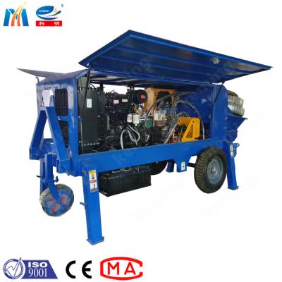 China S Tube Valve Pumps Wet Shotcrete Concrete Pumping Machine concrete surface gunite à venda