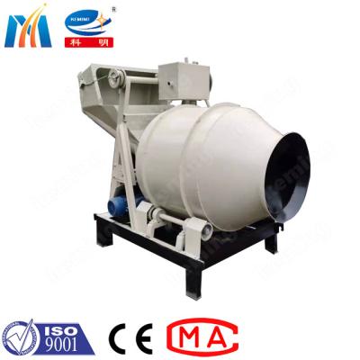 China areia molhada da máquina do misturador 350L concreto que mistura 10kw com as rodas à venda