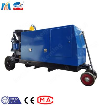 China Straight-Through Rotor Type Shotcrete Machine KSP - 7 Rotor Shotcrete Machine Wet Dry For Culvert Support Te koop