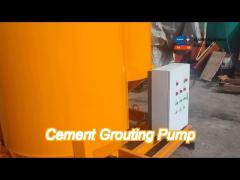 4-16mpa grout mixing plant grout unit full hydraulic drive for soil mixing