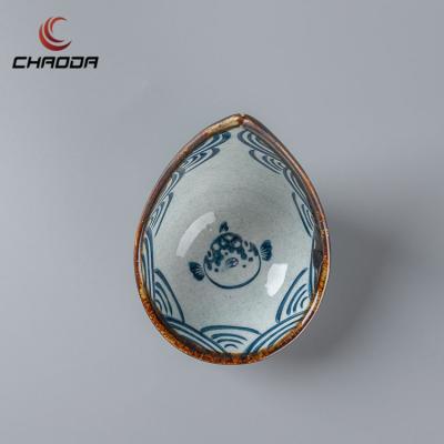 China CHAODA Wholesale Customized Small Ceramic Bowls For Cheap Restaurant Tableware Dinner Bowl Porcelain Viable Salad Bowl for sale