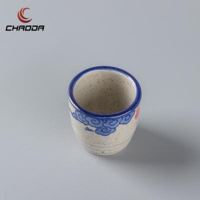 China Viable Wholesale Cheap Ceramic Wine Mugs From CHAODA For Restaurant Hotel Fine Quality Customized Stocked Porcelain Glazed Cheap Mugs for sale