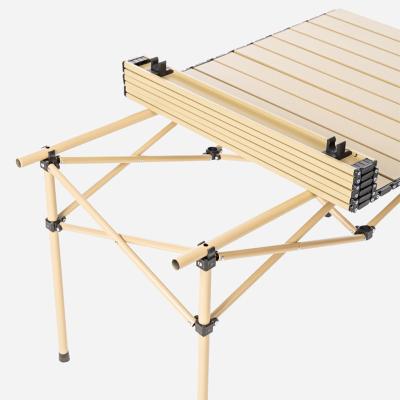 China Portable Factory Custom Camping Folding Table And Chairs Light Table Set for sale