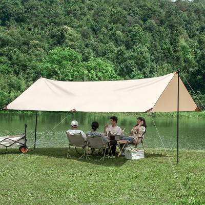 China Wholesale Cheap Stake Tube Type Tent Custom Printed Waterproof UV Rain Fly Tent 50+ Tarpaulin For Party for sale