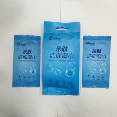 China Eco-friendly wholesale 40gsm eco-friendly spunlace fabric 40gsm wet wipes 15pcs-250pcs wet wipes for sale