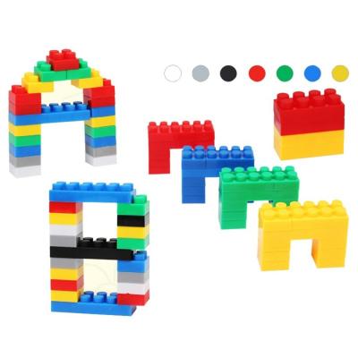 China Colorful Building Blocks Dropshipping China Wholesale Supplier Hot Sale Brick 144pcs DIY ABS Compatible Plastic Toy Block Building Block Set For Kids for sale