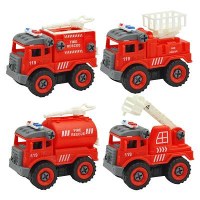 China Factory Direct Cheap Price Building Block DIY Bricks Funny Educational Toys Intelligence Development Assemble Construction Truck Car For Kid for sale