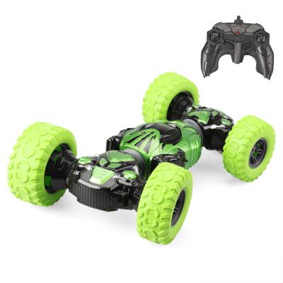 China RC Hobby Dropshipping Toy Remote Control Double Side Stunt RC Off-Road Car For Kids for sale