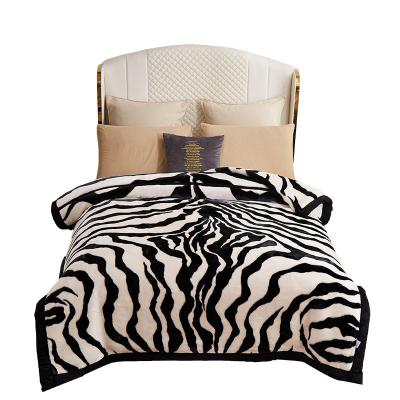 China Top Quality PORTABLE Widely Used Super Soft Printed Baby Raschel Blanket Set for sale