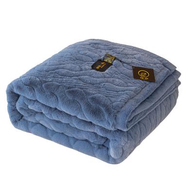 China PORTABLE Special Design Widely Used Popular Faux Fur Throw Blanket For Winter for sale