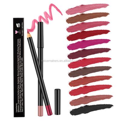 China Factory Price Factory Waterproof Lipliner Lip Makeup Customized Private Label Lip Liner OEM for sale