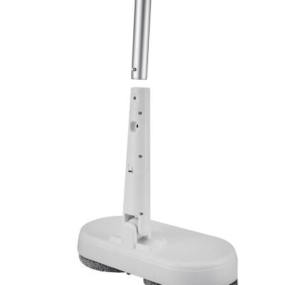 China Sustainable Household Rechargeable Cordless Electric Rotating Floor Mop Cordless Scrubber for sale