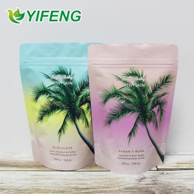 China Moisture Proof Resealable Self Standing Plastic Bath Salt Packaging Bag, Plastic Bag For Natural Ocean Sea Salt Packaging for sale