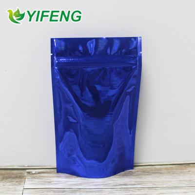 China Moisture Proof Holder Ziplock Up Pouch Aluminum Foil Zipper Plastic Bags With Zipper Mylar Waterproof Lamination Ziplock Bags for sale