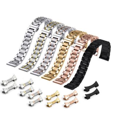 China Fanshion OEM Watch Band Solid 304 Stainless Steel Metal Watch Strap for sale