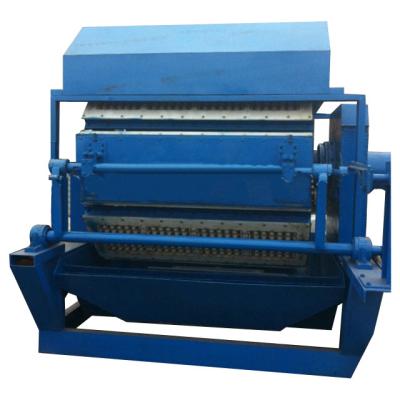 China Egg Tray Moulds Aluminium Recycling Waste Paper Automatic Tray Packing Machine for sale