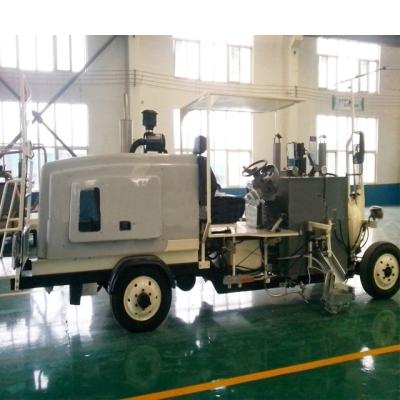 China Self-propelled used thermoplastic raising line road marking machine for sale