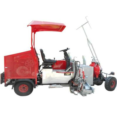 中国 Thermoplastic Pavement Painting Automatic Thermoplastic Road Line Road Marking Machine 販売のため