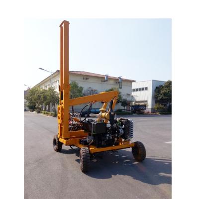 Κίνα Highway Road Guardrail Beam Post Hydraulic press sheet Pile Driver for sale προς πώληση