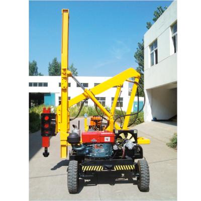 Κίνα Road Crash Barrier Post Hydraulic Hammer Mini Pile Driver προς πώληση