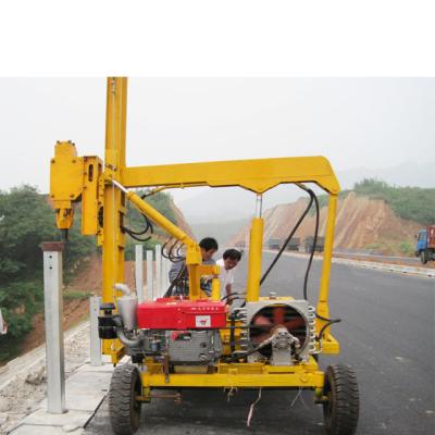 Κίνα 2021Hot Sale hydraulic Guardrail Installation Excavator Pile Driver προς πώληση