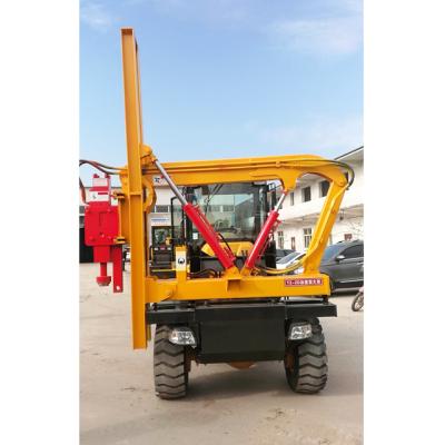 Κίνα Vibrating Drop Hammer Pile Driver for Guardrail Installation προς πώληση