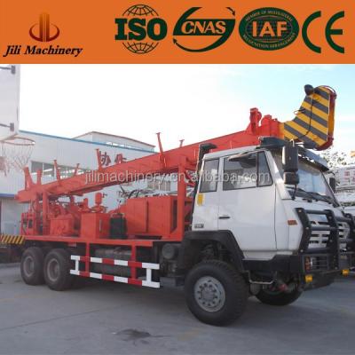 China 600m Deep Borehole Truck Mounted Used Water Well Drilling Machine for Sale for sale