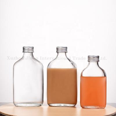 China Wholesale Bacardi Flat Rum Beverage OJ Vodka Liquor Cork Gin Whiskey Tequila Spirit Glass Bottle For Wine Packaging Liquid for sale