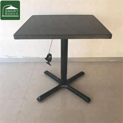 China Modern Lift Contemporary Height Adjustable Gas Desk Computer Table Sit Stand Crank Height Adjustable Desk for sale